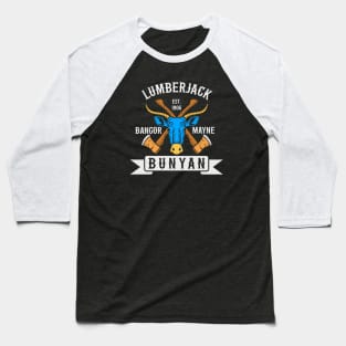 Lumberjack Bunyan Baseball T-Shirt